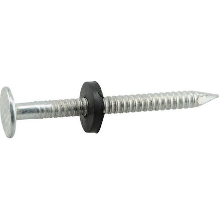Hillman Roofing Nail, 2 in L, 6D, Steel, Galvanized Finish, 10 ga 461615